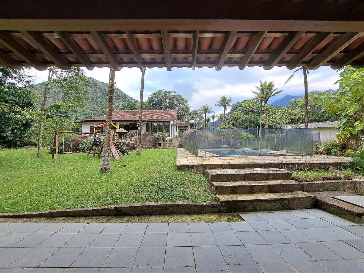 Paradisiaco, Piscina E Churrasqueira Em Guapimirim Buitenkant foto