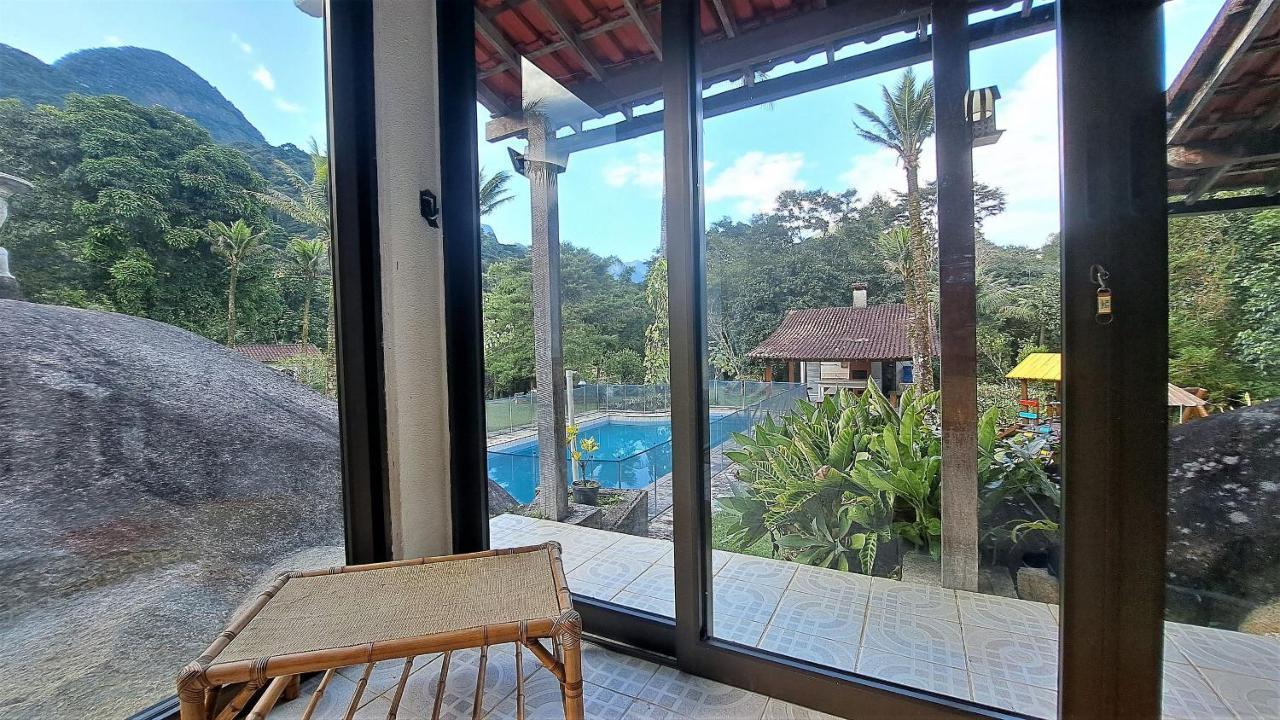 Paradisiaco, Piscina E Churrasqueira Em Guapimirim Buitenkant foto