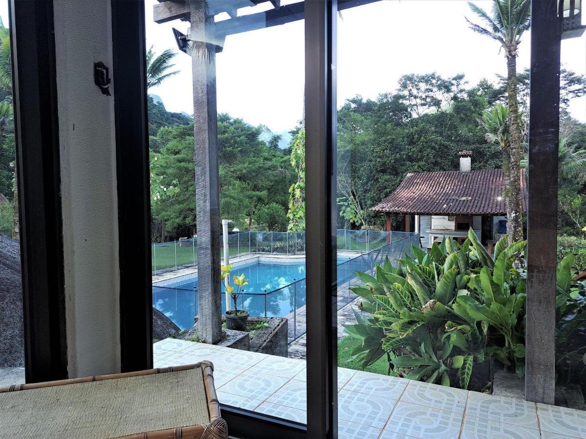 Paradisiaco, Piscina E Churrasqueira Em Guapimirim Buitenkant foto