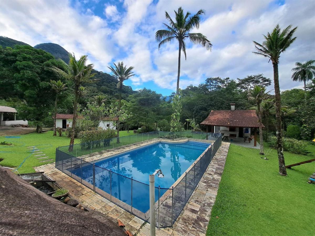 Paradisiaco, Piscina E Churrasqueira Em Guapimirim Buitenkant foto
